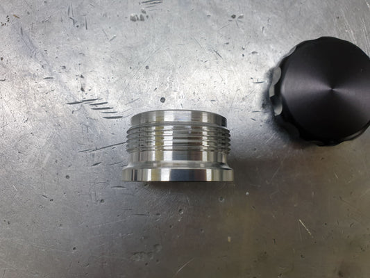 1" / 1.5" / 2" Aluminum Weld-On Filler Neck & Cap
