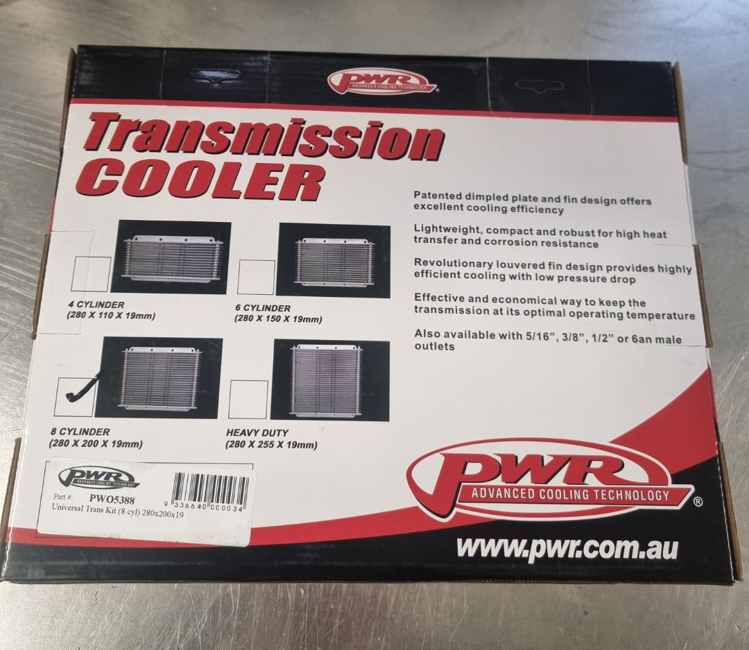 PWR Universal Transmission Oil Cooler Kits (4 Sizes)