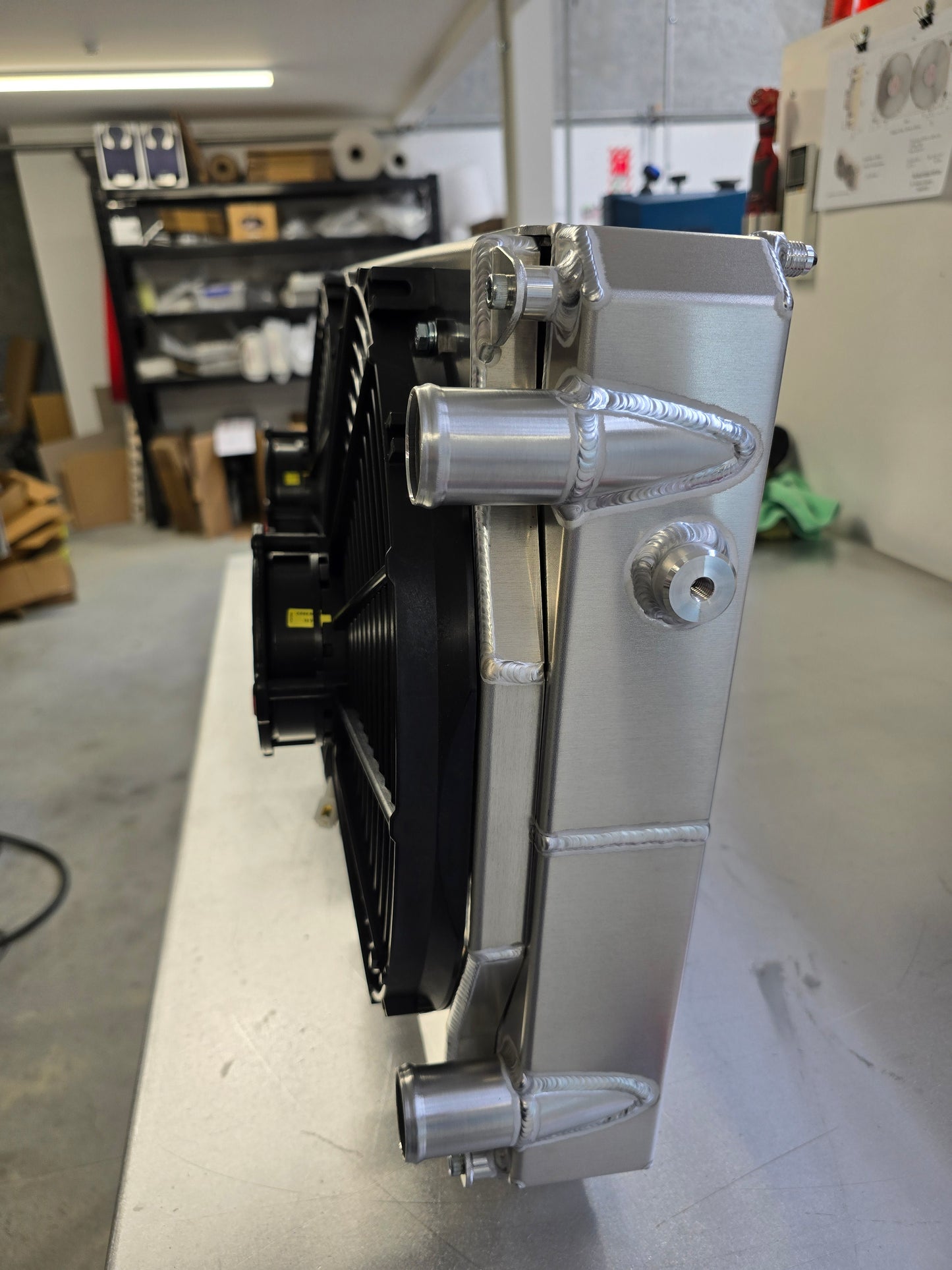 Rear Mount Radiator Setup - PWR 55mm