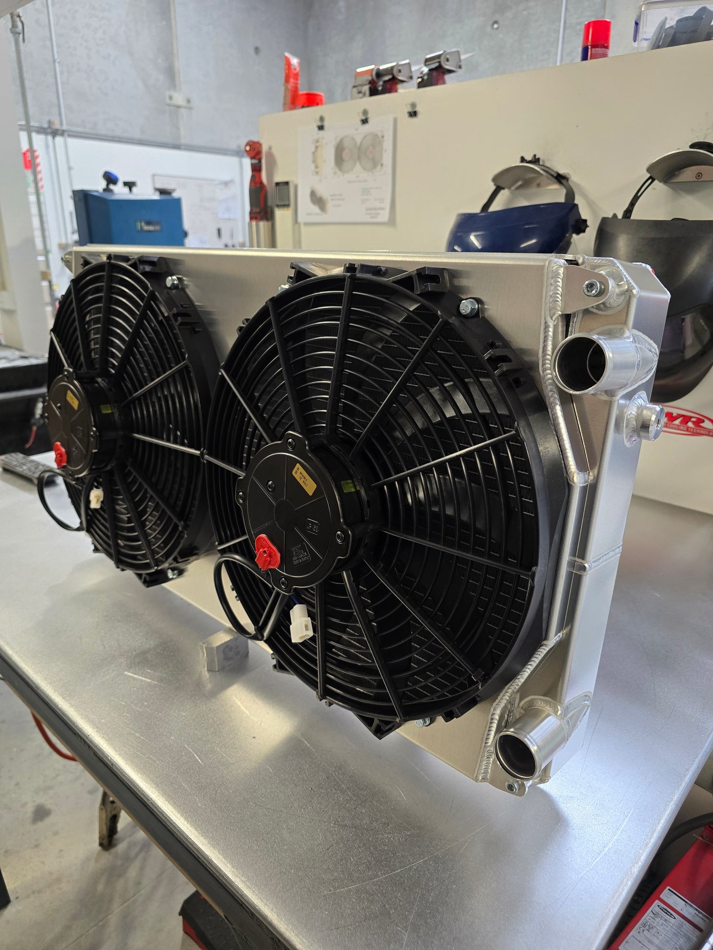 Rear Mount Radiator Setup - PWR 55mm