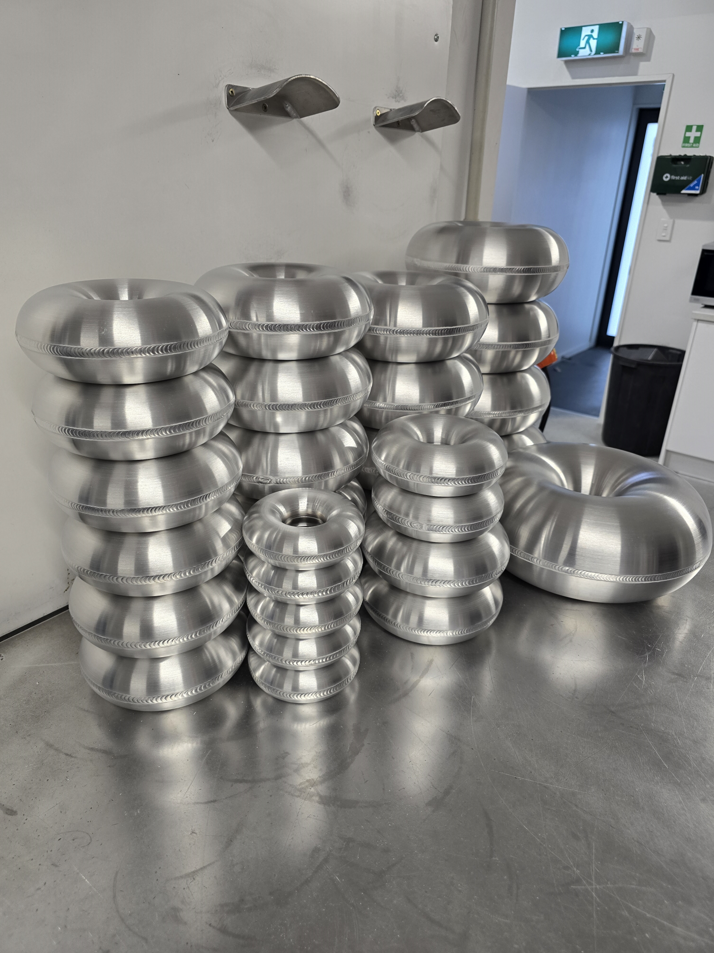 Aluminum Donut - Tight Radius - 1.5", 2", 2.5", 3", 3.5", 4", 5"