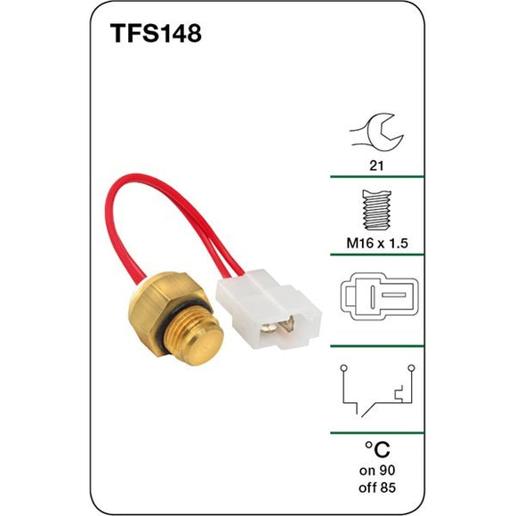 Tridon TFS148 Thermo Fan Switch - M16x1.5